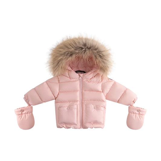 Ellabee Bella Enfant Fur Down Jacket