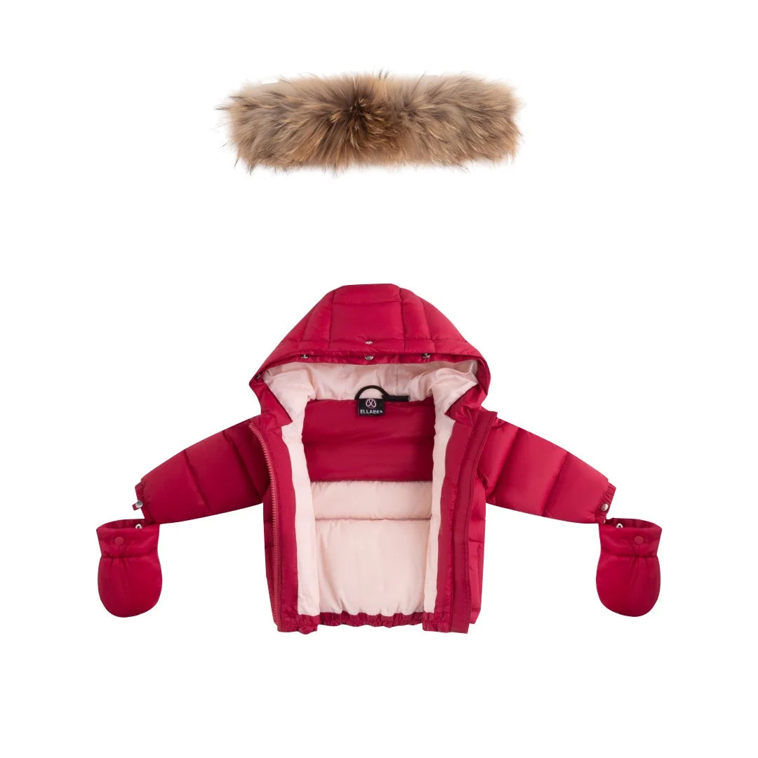 Ellabee Bella Enfant Fur Down Jacket