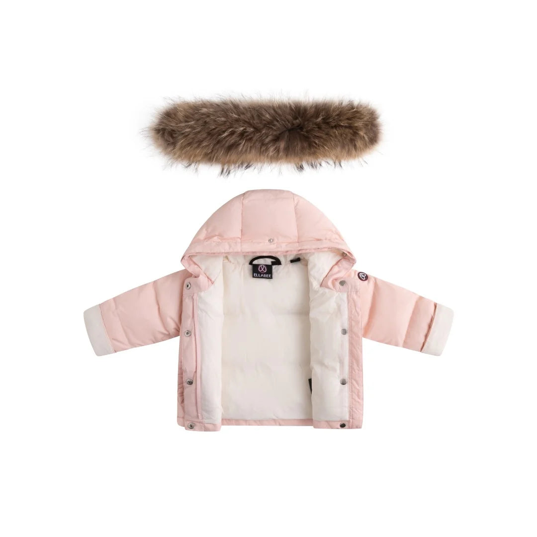 Ellabee Lyane Enfant Fur Down Jacket