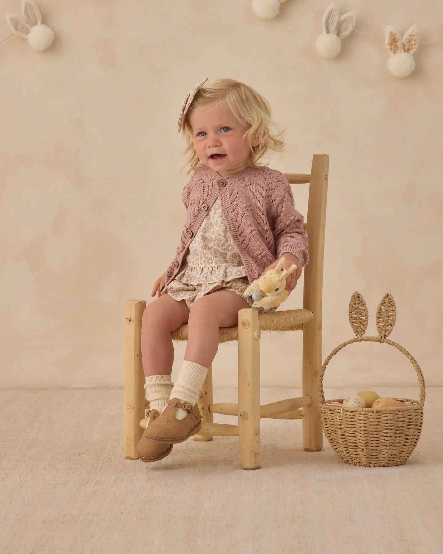 Quincy Mae Ruffled Tulip Top + Bloomer Set