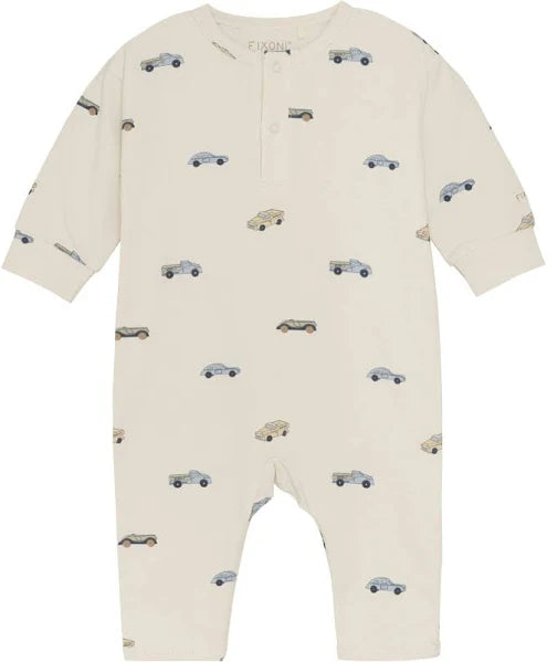 Fixoni LS Car Print Romper