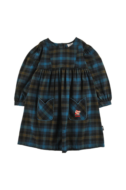 Loud Apparel Hut Puff Sleeve Dress