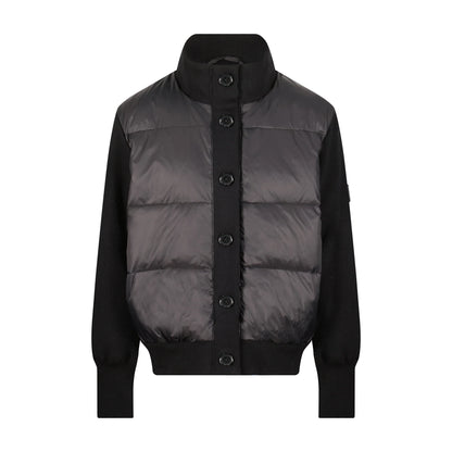 Scotch Bonnet Knit Sleeves Combo Jacket