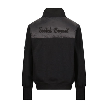 Scotch Bonnet Knit Sleeves Combo Jacket