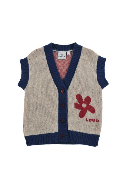 Loud Apparel Chamonix Knit Button Vest