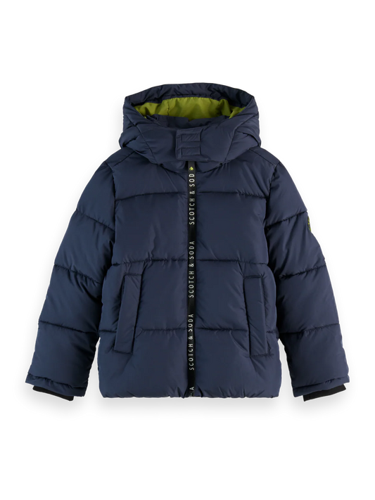 Scotch & Soda Hooded Puffer Jacket