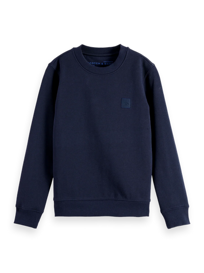 Scotch & Soda NOS Logo Badge Pullover Sweatshirt
