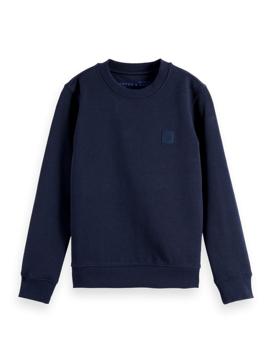 Scotch & Soda NOS Logo Badge Pullover Sweatshirt