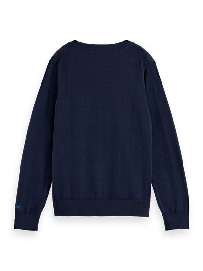 Scotch & Soda CORE Logo Pullover Sweater