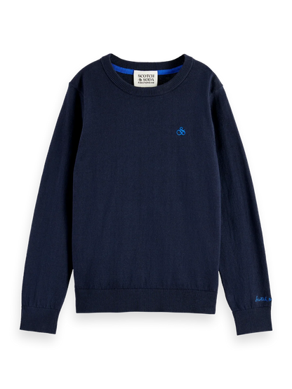 Scotch & Soda CORE Logo Pullover Sweater