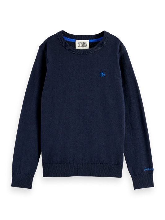 Scotch & Soda CORE Logo Pullover Sweater