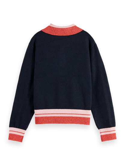 Scotch & Soda Sporty Logo Pullover