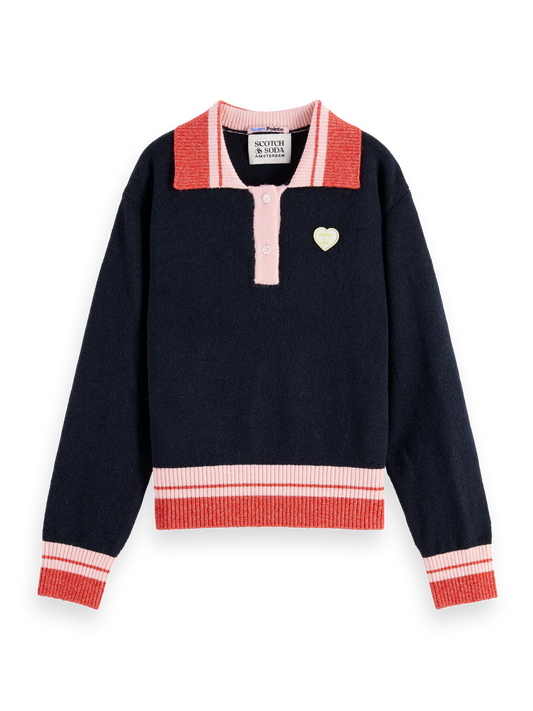 Scotch & Soda Sporty Logo Pullover