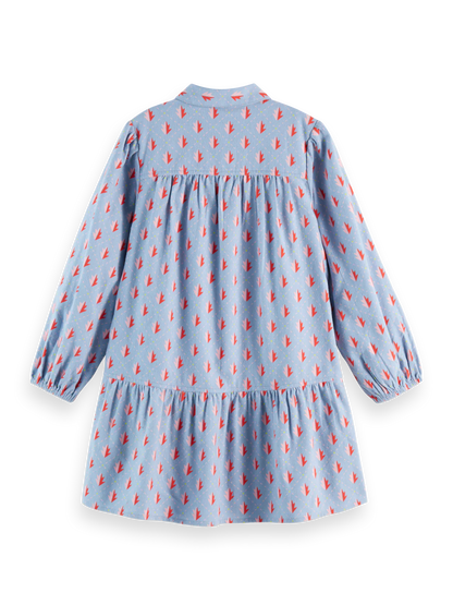 Scotch & Soda Flannel Printed Dress