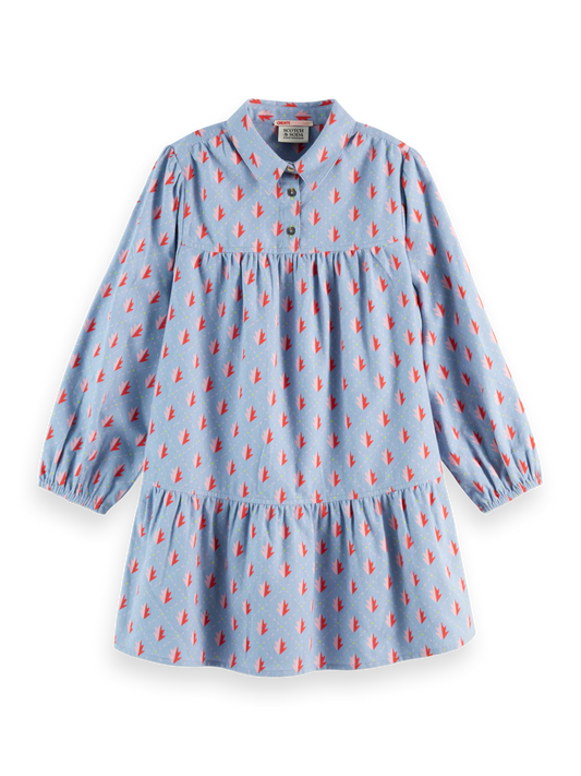 Scotch & Soda Flannel Printed Dress