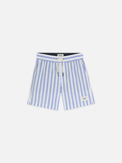 Scotch & Soda Striped Swim Trunks