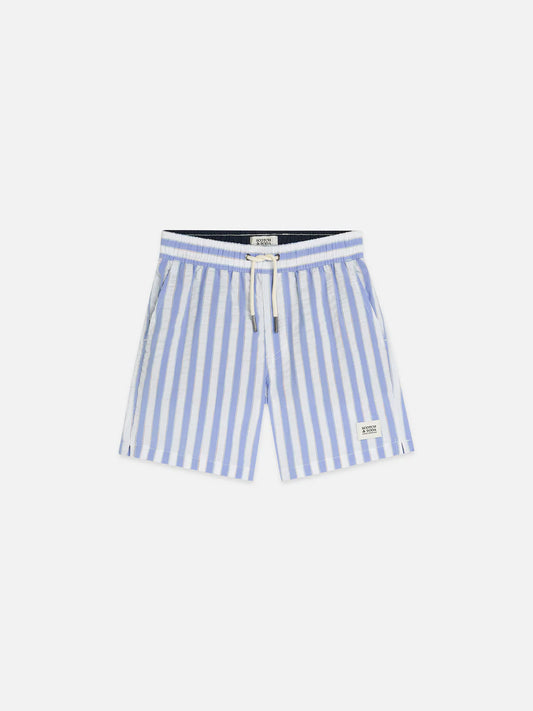 Scotch & Soda Striped Swim Trunks