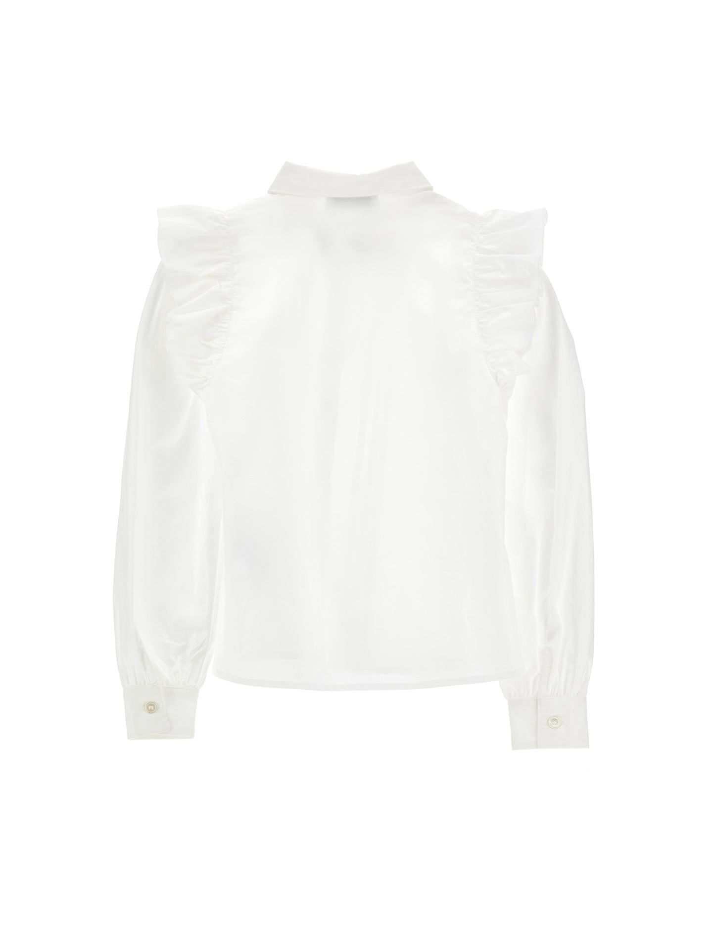 Philosophy Ruffle Blouse w/ Removable Logo Bow