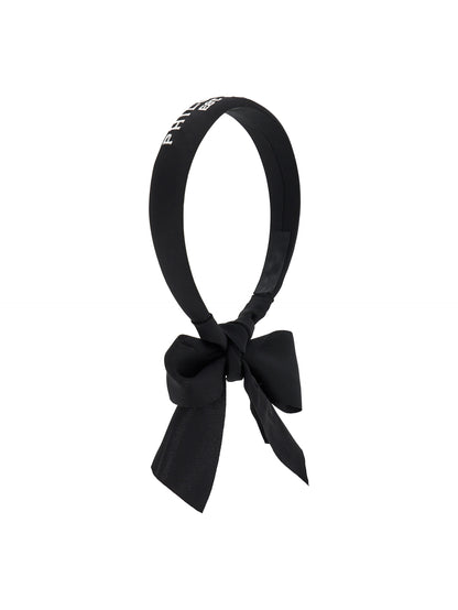 Philosophy Ribbon Tie Logo Headband