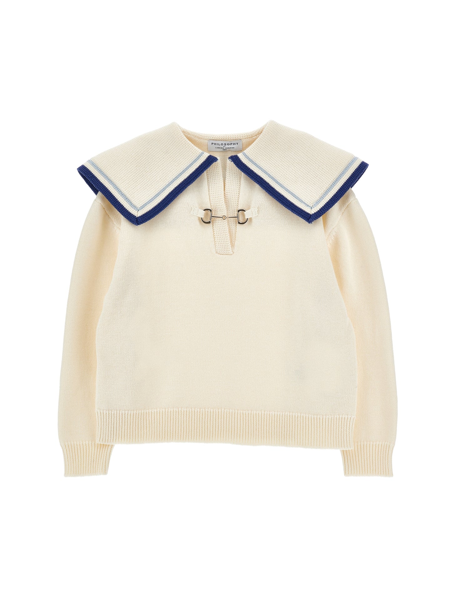 Philosophy Sailor Collar Knit Sweater