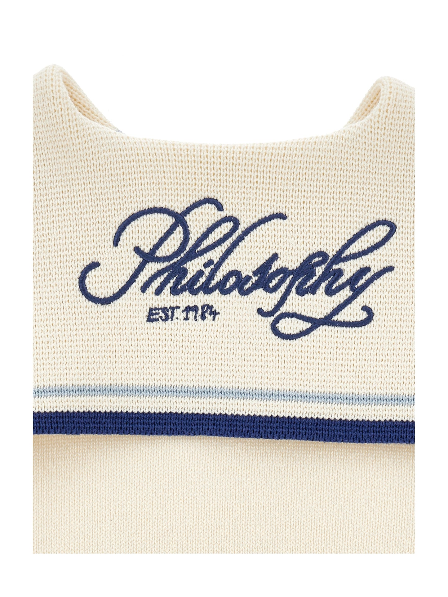 Philosophy Sailor Collar Knit Sweater