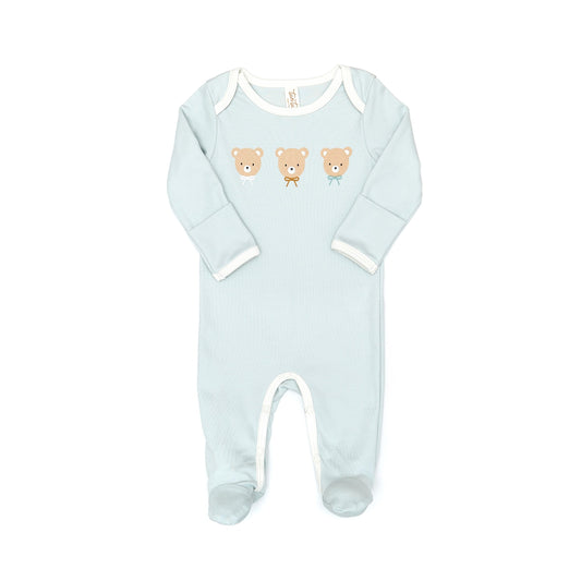 Tun Tun Baby Three Bears Print Footie