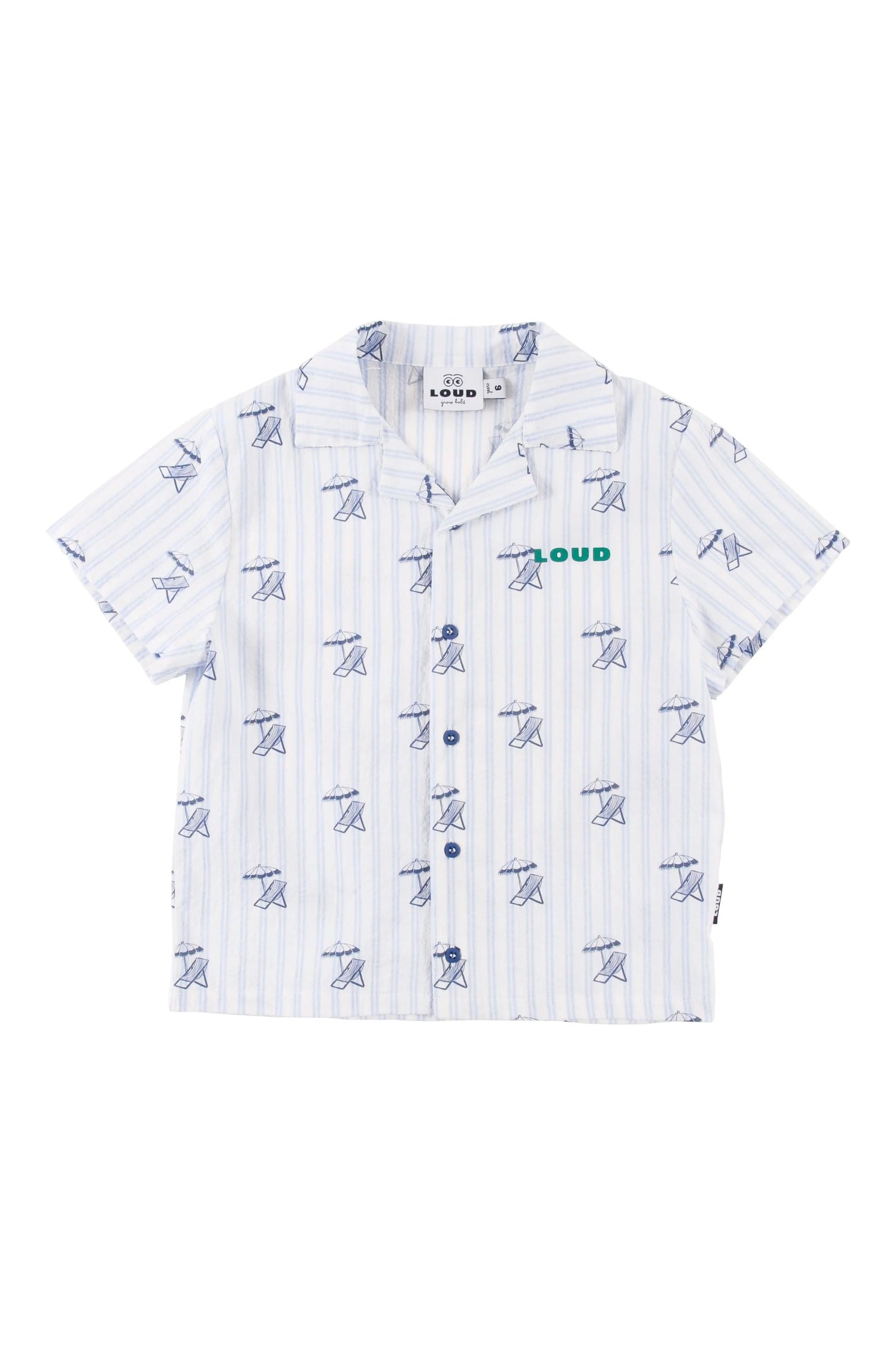 Loud Apparel Pesce Button Up Shirt