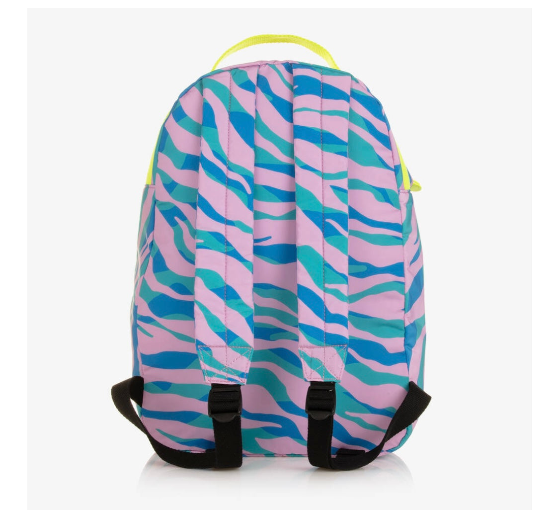 Stella McCartney Girl's Zebra Sport Backpack