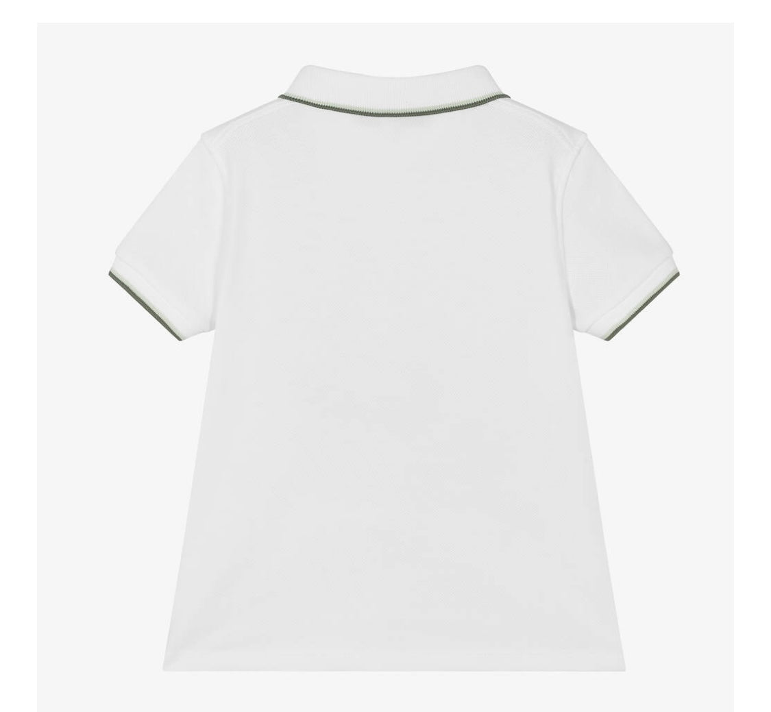 Tartine Boy's Trim Collar Polo Shirt