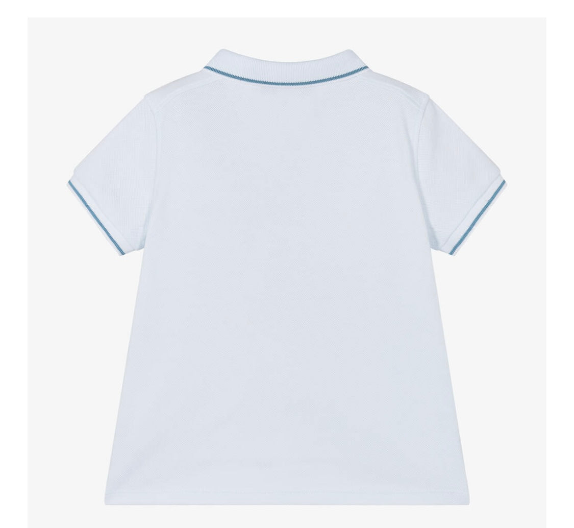 Tartine Boy's Trim Collar Polo Shirt