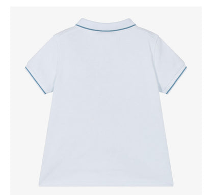 Tartine Boy's Trim Collar Polo Shirt