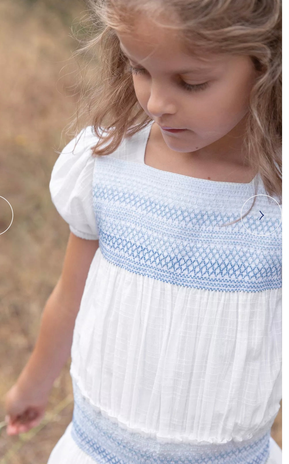 Tartine Shirred Design Dress