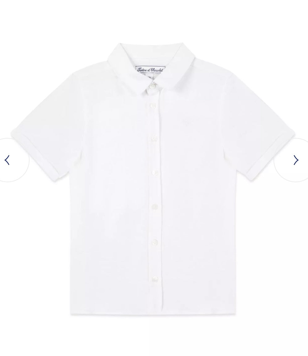 Tartine Boy's SS Button Up Shirt