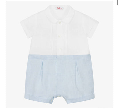 Il Gufo Baby Linen Romper
