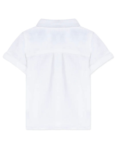 Tartine Boy's Linen SS Button Up Shirt
