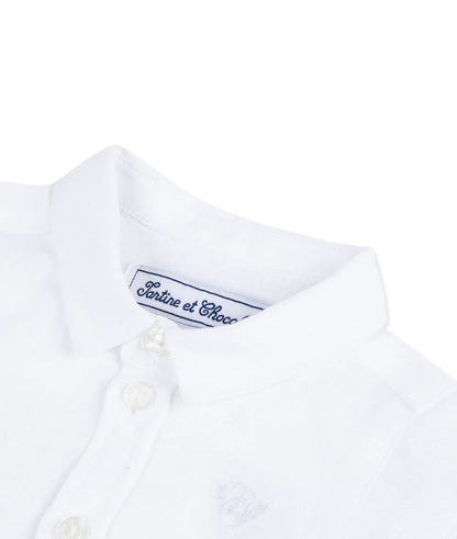 Tartine Boy's Linen SS Button Up Shirt