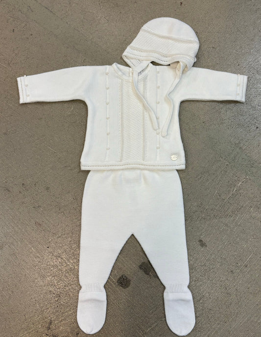 Martin Aranda 3Pc Knitted Set