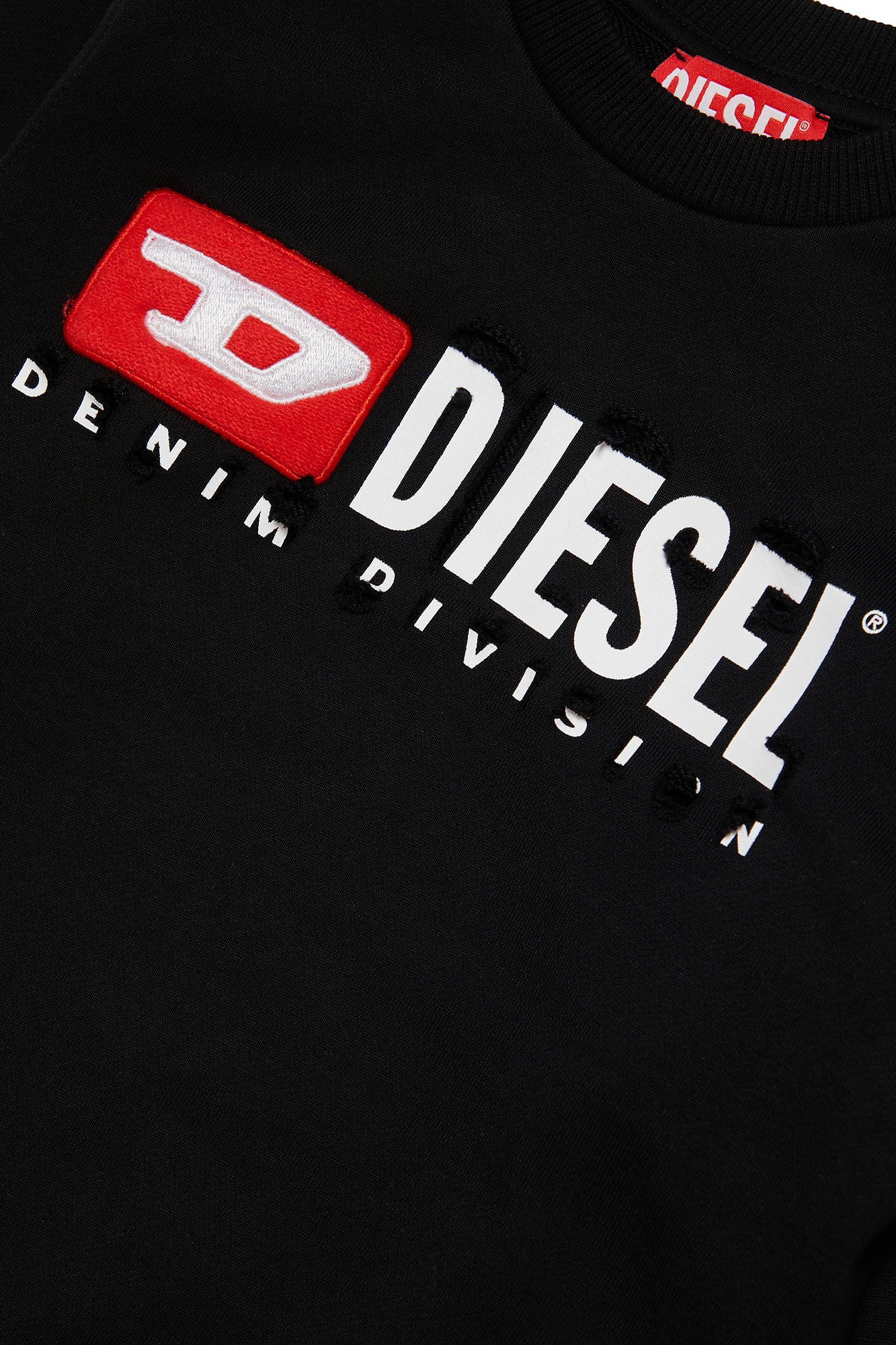 Diesel Boy's LS Pullover w/ Front Logo