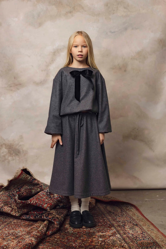 Unlabel Halo Blouse & Hail Skirt Outfit