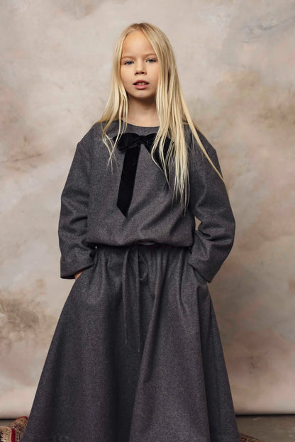 Unlabel Halo Blouse & Hail Skirt Outfit