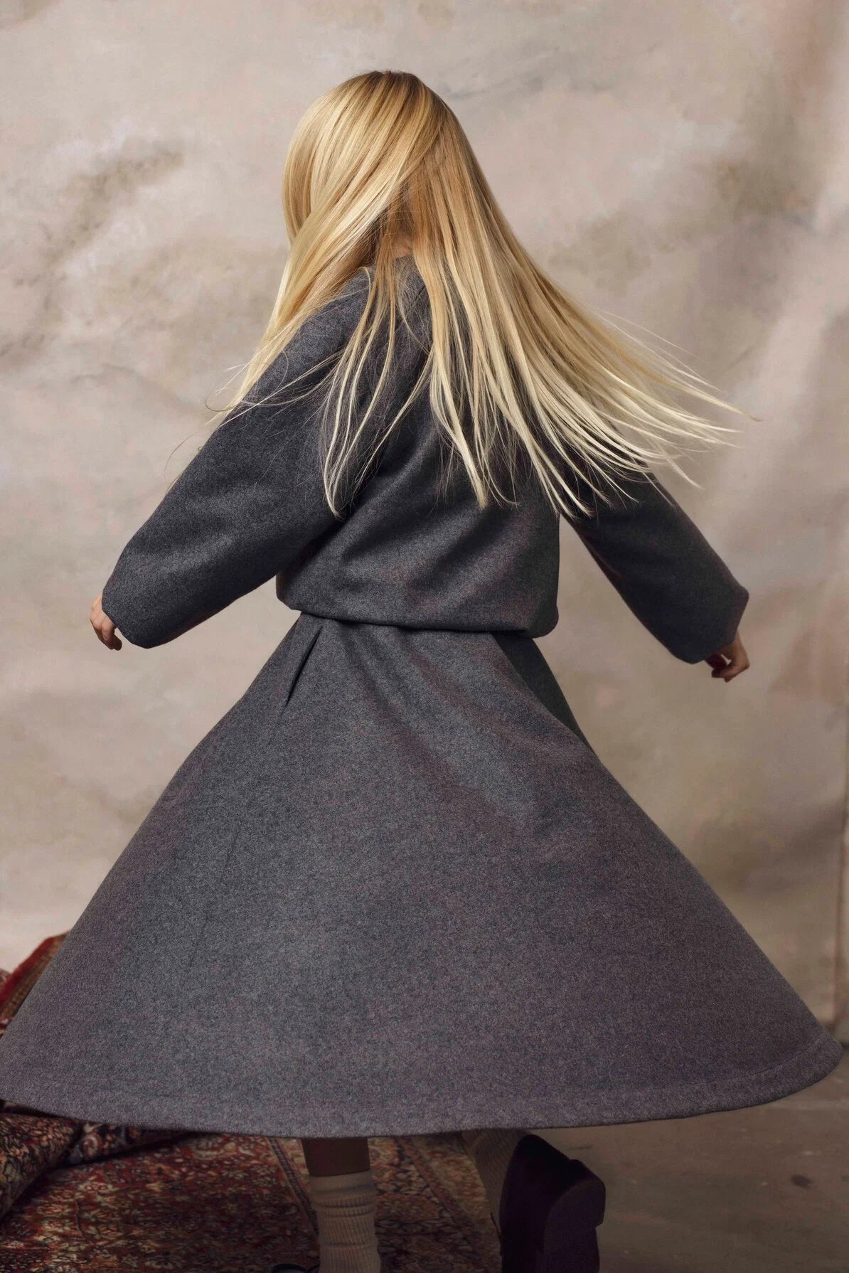 Unlabel Halo Blouse & Hail Skirt Outfit