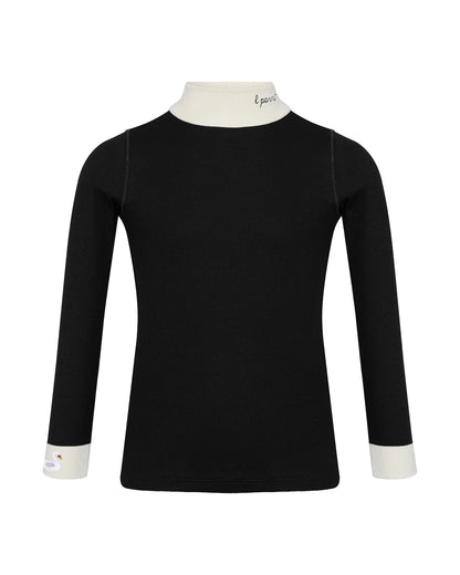 Little Parni Classic Mock Turtleneck