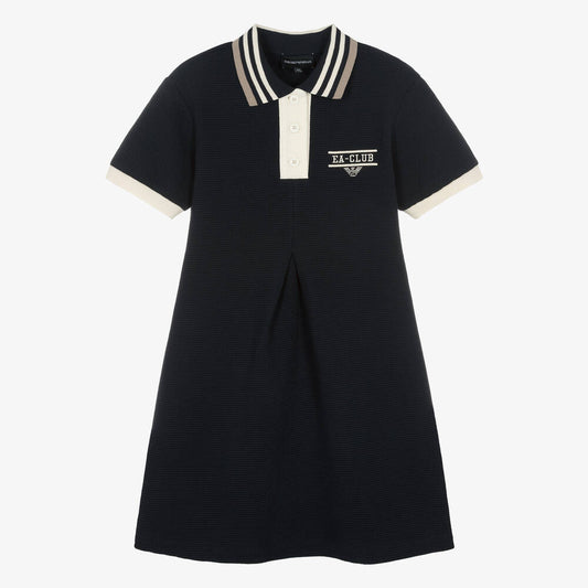 Armani Junior SS Knit Polo EA Club Dress