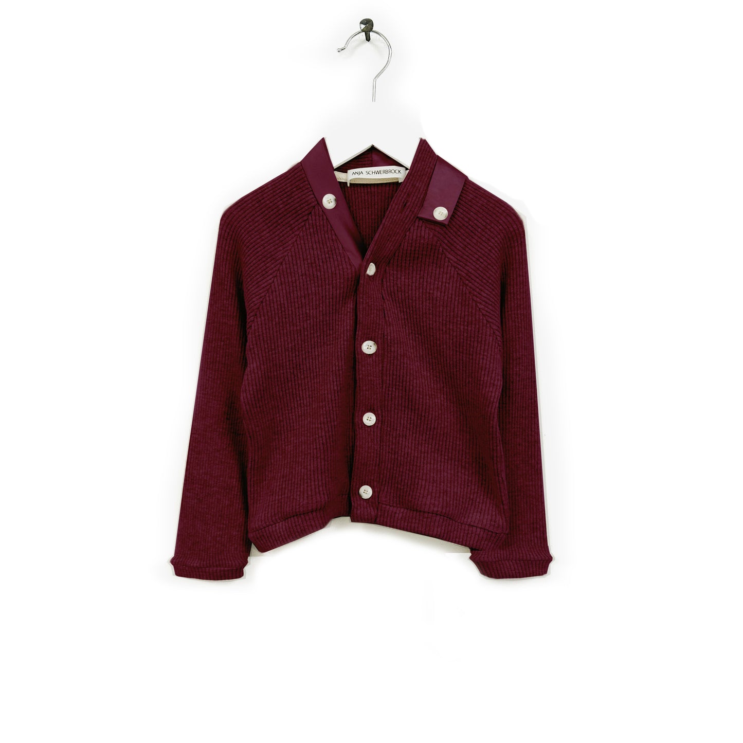 Anja Schwerbrock Lacadi Cardigan w/ Satin Detail