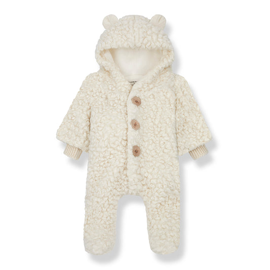 One + In the Family Liam Hooded Zip Up Polar Suit