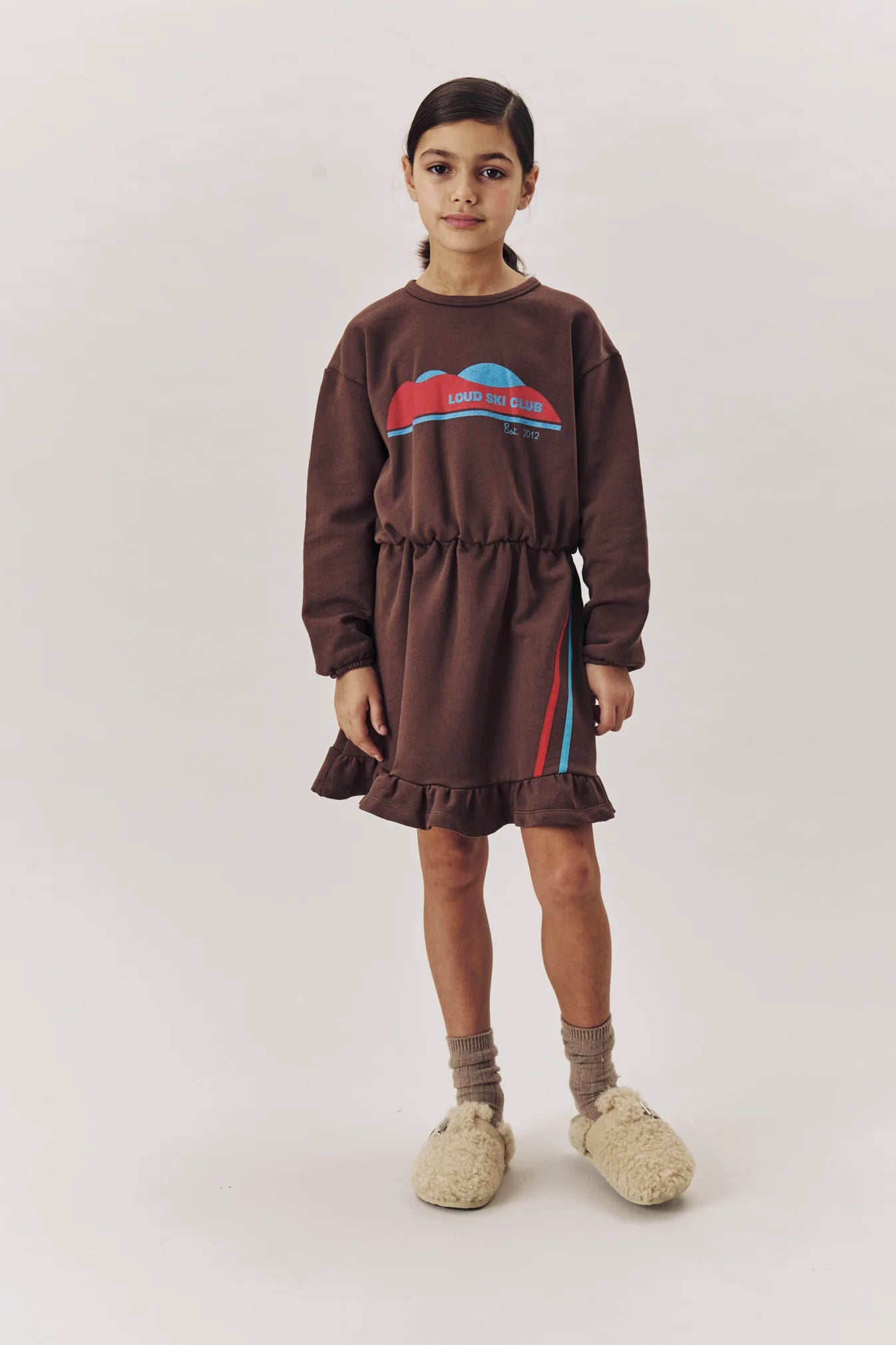 Loud Apparel Piste Two Tone Dress