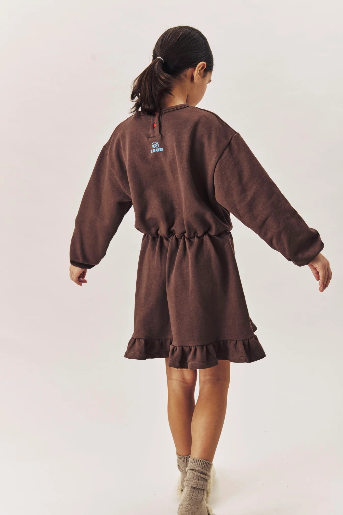 Loud Apparel Piste Two Tone Dress
