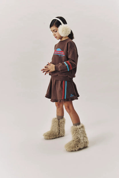 Loud Apparel Map Pass Sweater & Skirt Outfit