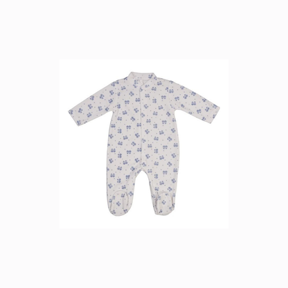 Les Lutins AOP Velour Footie | Tuesday's Child