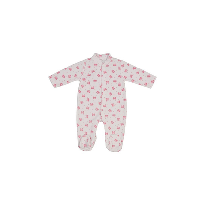 Les Lutins AOP Velour Footie | Tuesday's Child